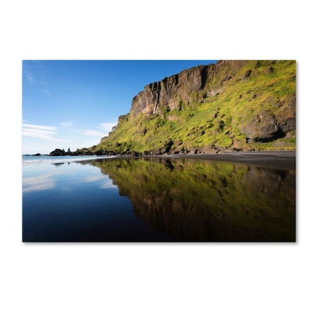 Philippe Sainte-Laudy 'Vik Cliffs ' Canvas Art,30x47